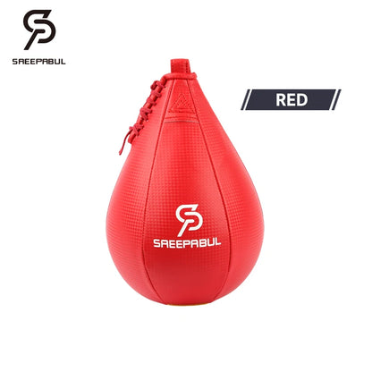 Boxing Pear Shape PU Speed Ball with Swivel Punch Bag Punching Boxeo Speed Bag Punch Fitness Training Ball Gym Exercise Accessor